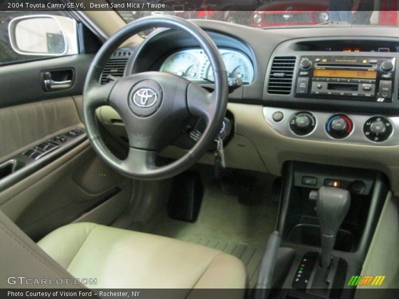 Desert Sand Mica / Taupe 2004 Toyota Camry SE V6