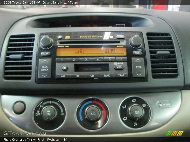 Desert Sand Mica / Taupe 2004 Toyota Camry SE V6