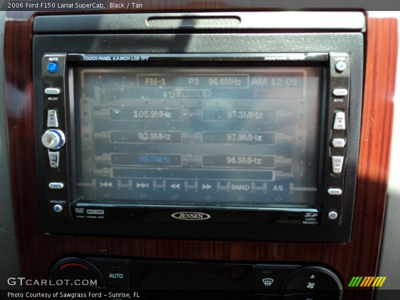 Black / Tan 2006 Ford F150 Lariat SuperCab