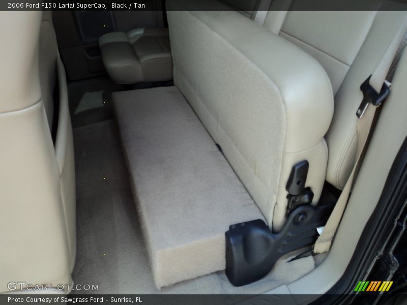 Black / Tan 2006 Ford F150 Lariat SuperCab
