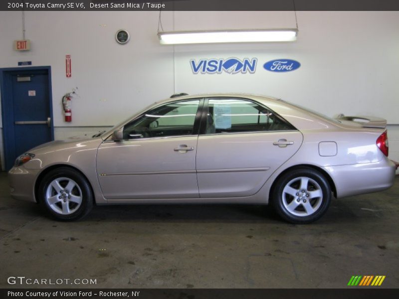 Desert Sand Mica / Taupe 2004 Toyota Camry SE V6