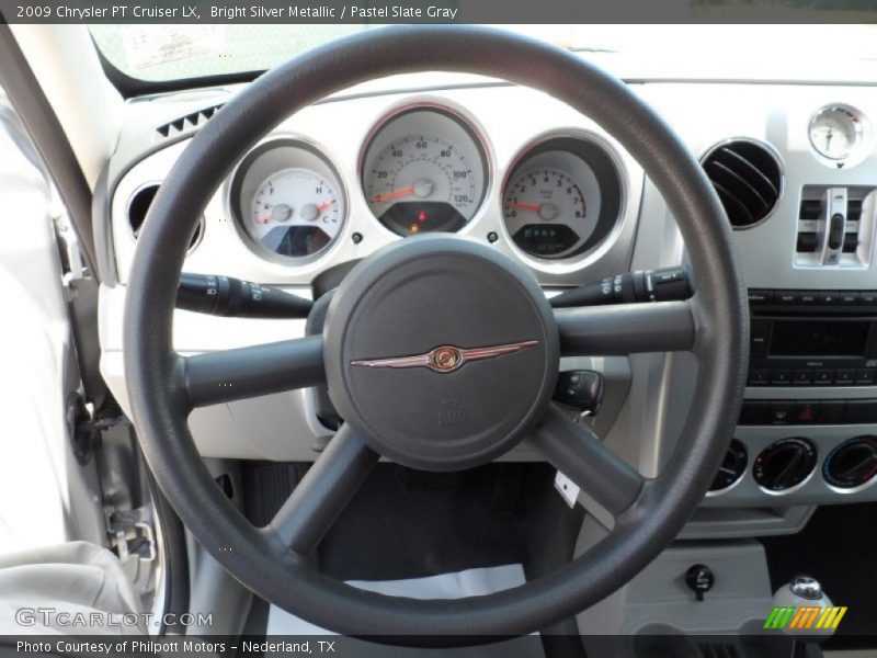 Bright Silver Metallic / Pastel Slate Gray 2009 Chrysler PT Cruiser LX
