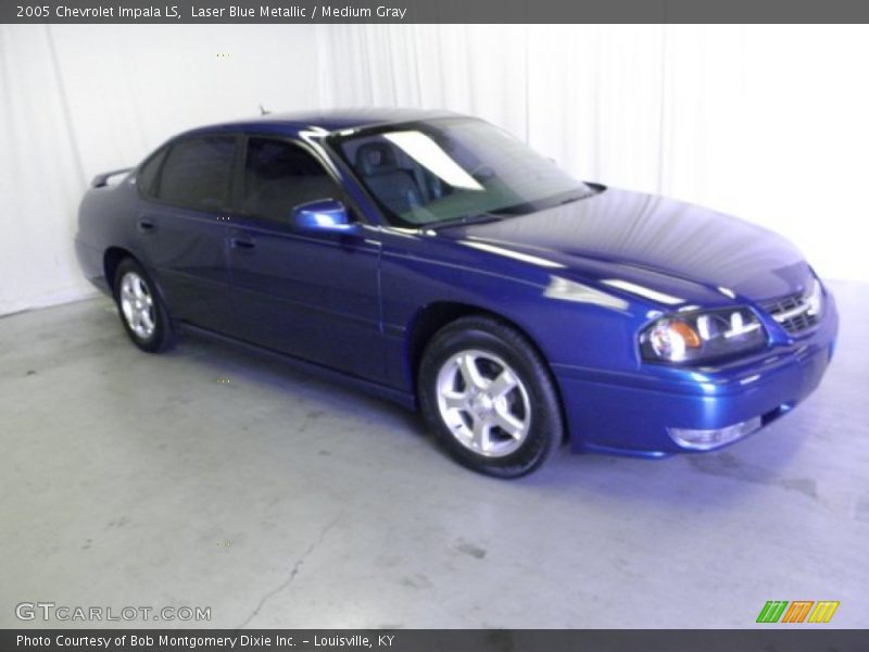 Laser Blue Metallic / Medium Gray 2005 Chevrolet Impala LS