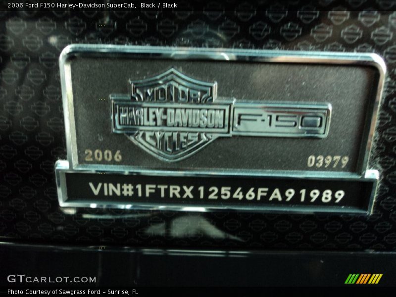  2006 F150 Harley-Davidson SuperCab Logo