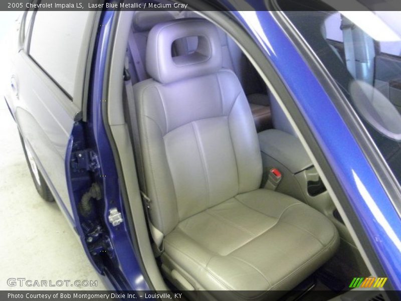 Laser Blue Metallic / Medium Gray 2005 Chevrolet Impala LS