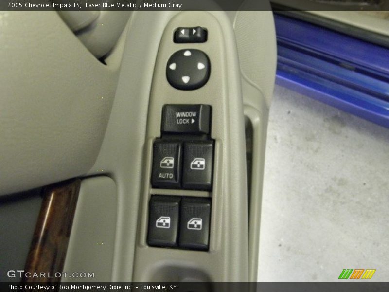 Laser Blue Metallic / Medium Gray 2005 Chevrolet Impala LS