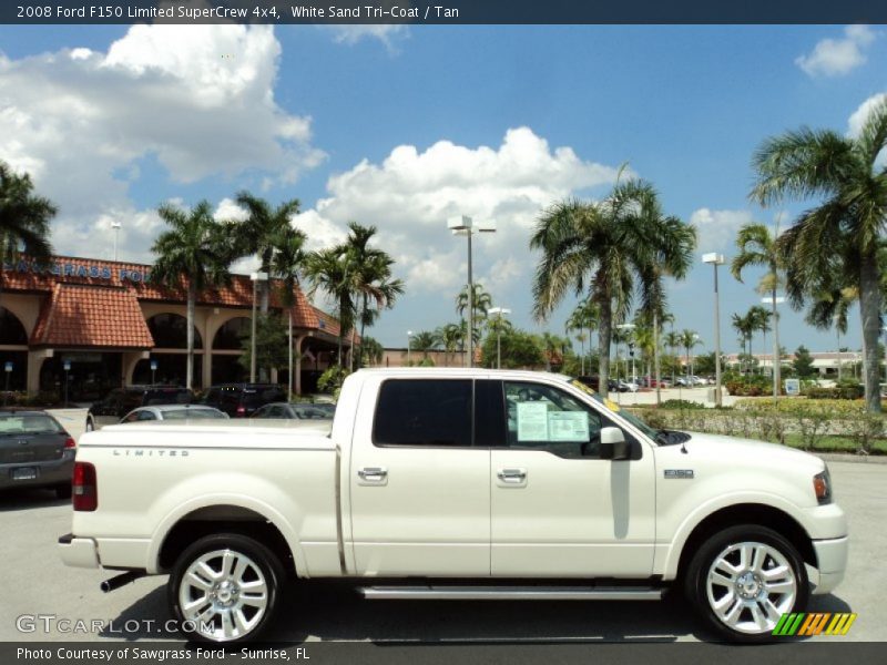  2008 F150 Limited SuperCrew 4x4 White Sand Tri-Coat