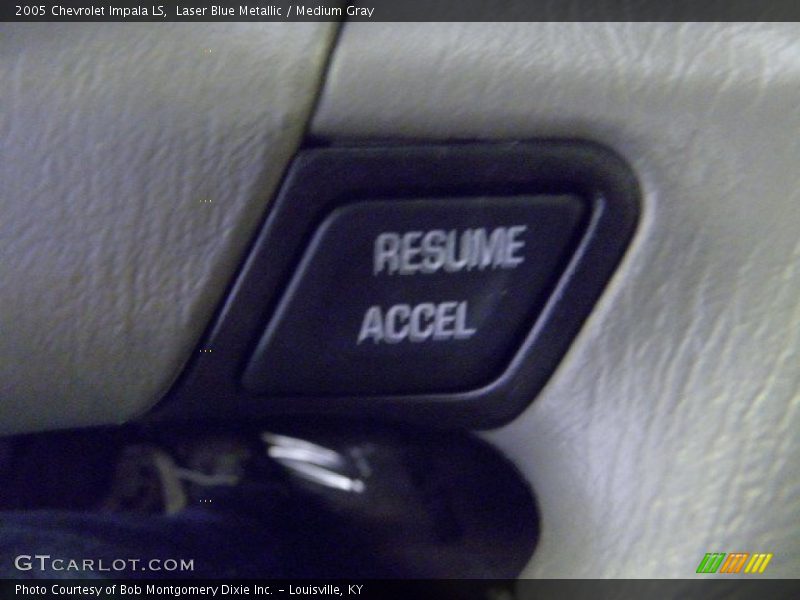 Laser Blue Metallic / Medium Gray 2005 Chevrolet Impala LS