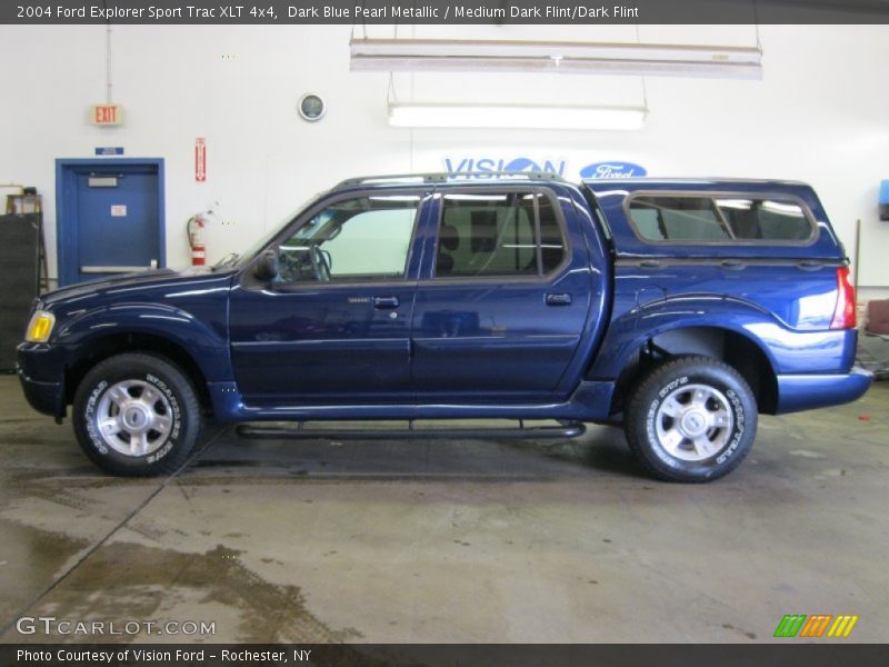 Dark Blue Pearl Metallic / Medium Dark Flint/Dark Flint 2004 Ford Explorer Sport Trac XLT 4x4