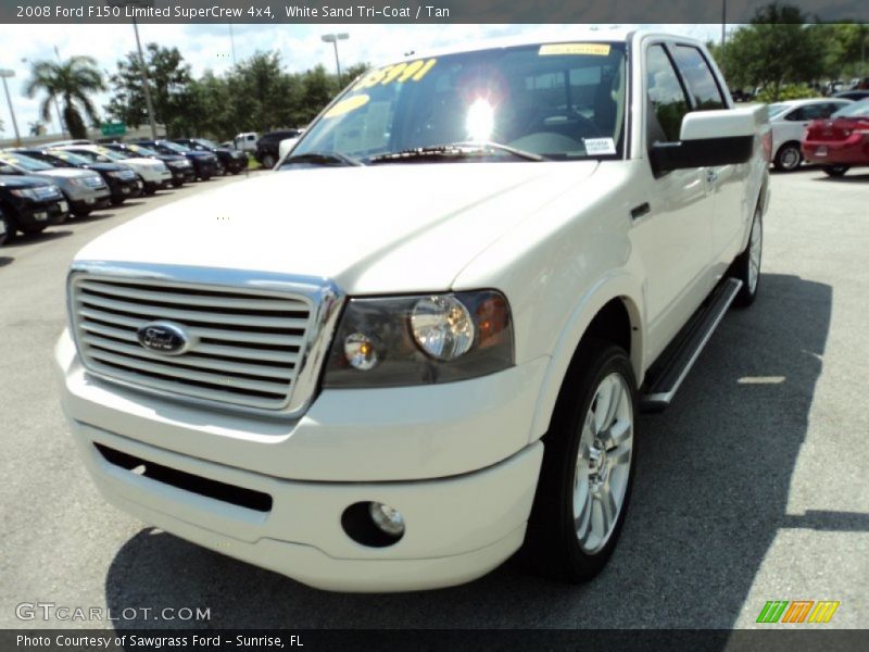  2008 F150 Limited SuperCrew 4x4 White Sand Tri-Coat