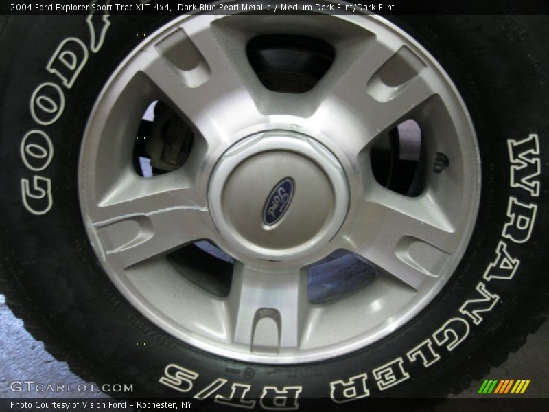 Dark Blue Pearl Metallic / Medium Dark Flint/Dark Flint 2004 Ford Explorer Sport Trac XLT 4x4