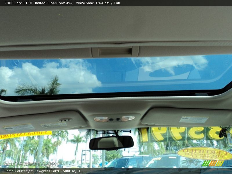 Sunroof of 2008 F150 Limited SuperCrew 4x4
