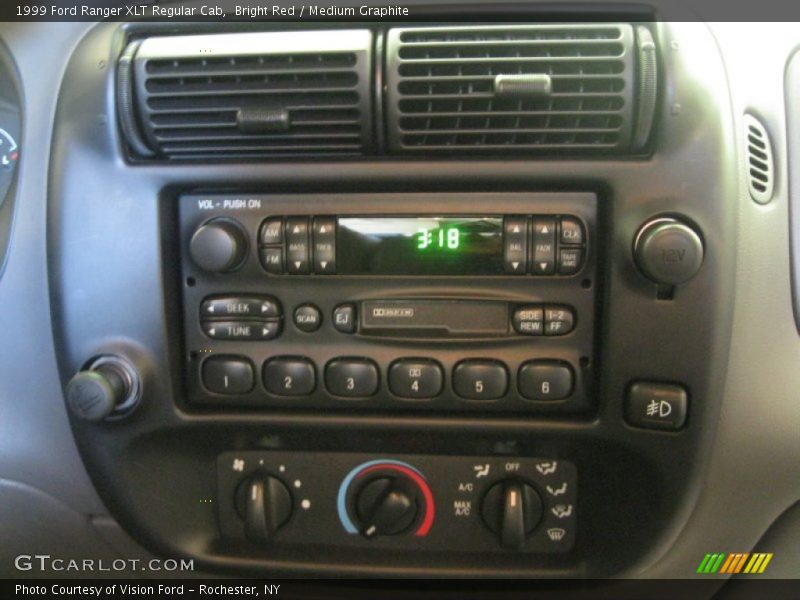 Bright Red / Medium Graphite 1999 Ford Ranger XLT Regular Cab