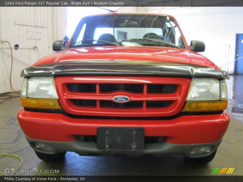 Bright Red / Medium Graphite 1999 Ford Ranger XLT Regular Cab