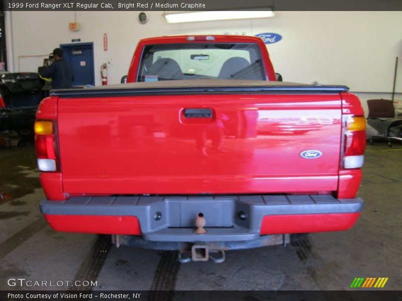 Bright Red / Medium Graphite 1999 Ford Ranger XLT Regular Cab