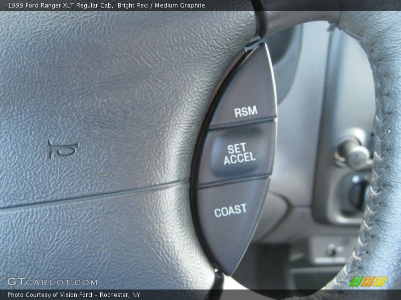 Bright Red / Medium Graphite 1999 Ford Ranger XLT Regular Cab