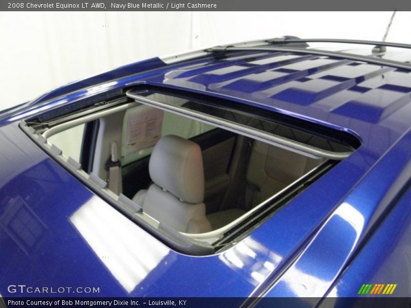 Sunroof of 2008 Equinox LT AWD