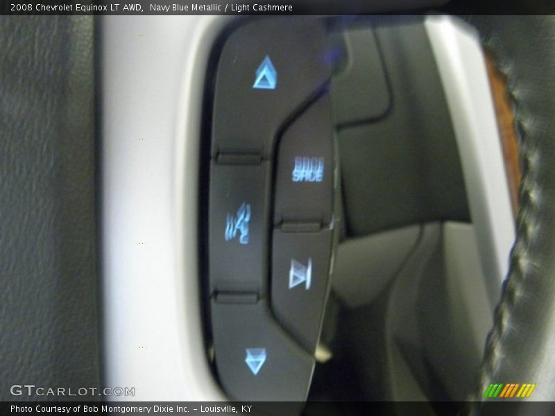 Navy Blue Metallic / Light Cashmere 2008 Chevrolet Equinox LT AWD