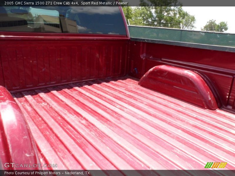 Sport Red Metallic / Pewter 2005 GMC Sierra 1500 Z71 Crew Cab 4x4