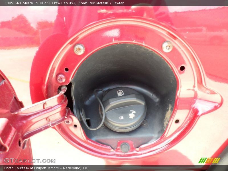 Sport Red Metallic / Pewter 2005 GMC Sierra 1500 Z71 Crew Cab 4x4