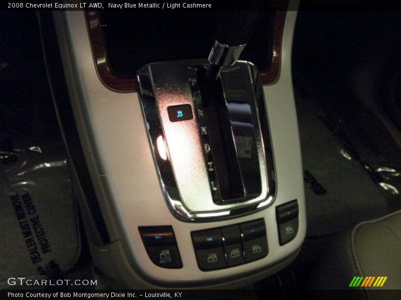 Navy Blue Metallic / Light Cashmere 2008 Chevrolet Equinox LT AWD