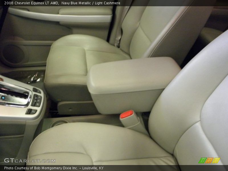 Navy Blue Metallic / Light Cashmere 2008 Chevrolet Equinox LT AWD