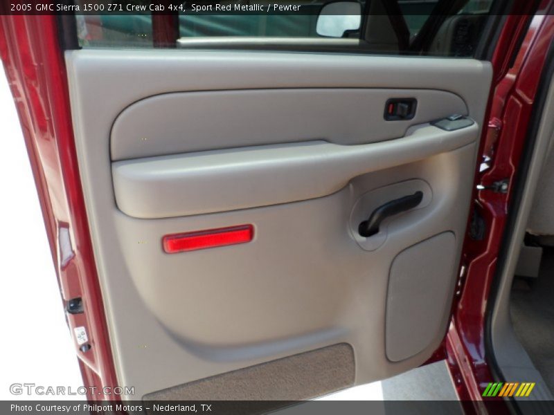 Sport Red Metallic / Pewter 2005 GMC Sierra 1500 Z71 Crew Cab 4x4