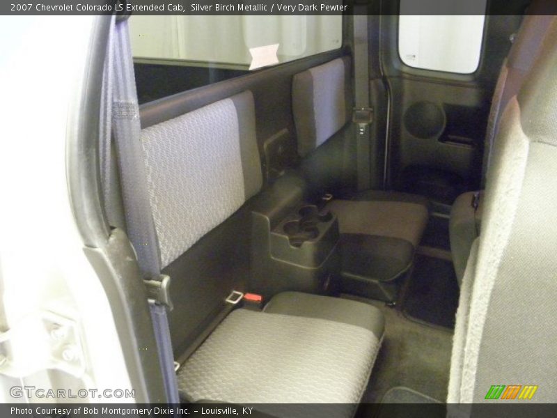 Silver Birch Metallic / Very Dark Pewter 2007 Chevrolet Colorado LS Extended Cab