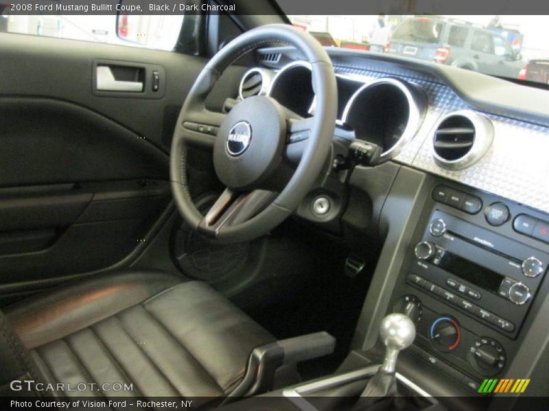  2008 Mustang Bullitt Coupe Dark Charcoal Interior