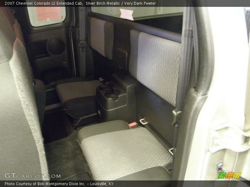 Silver Birch Metallic / Very Dark Pewter 2007 Chevrolet Colorado LS Extended Cab