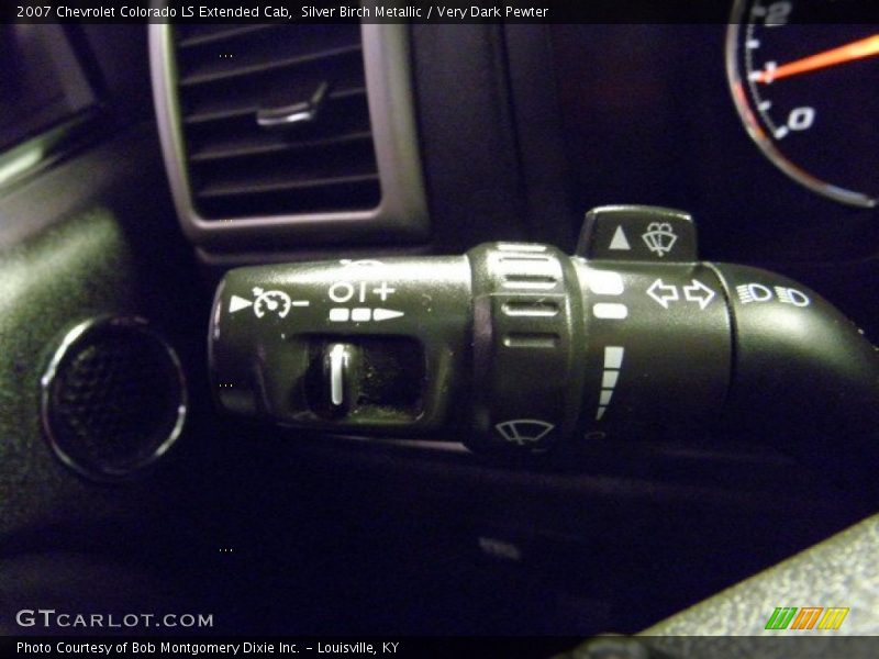 Silver Birch Metallic / Very Dark Pewter 2007 Chevrolet Colorado LS Extended Cab