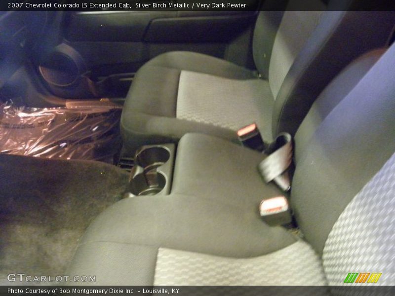 Silver Birch Metallic / Very Dark Pewter 2007 Chevrolet Colorado LS Extended Cab
