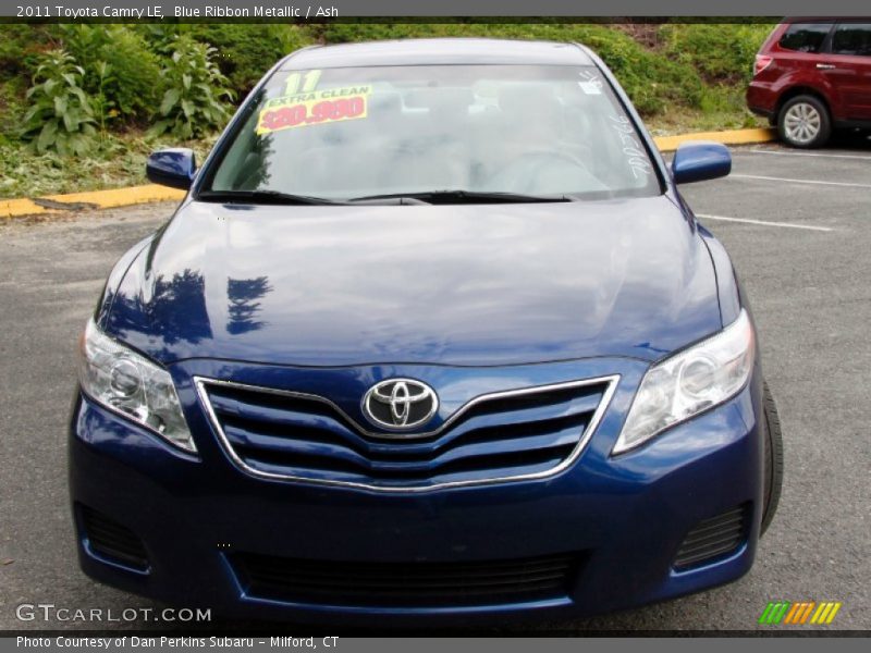 Blue Ribbon Metallic / Ash 2011 Toyota Camry LE