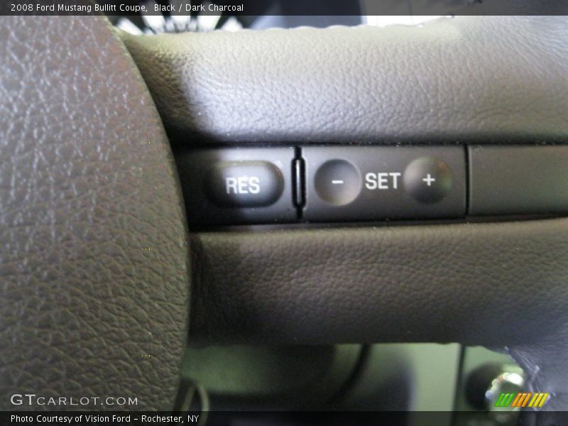 Controls of 2008 Mustang Bullitt Coupe