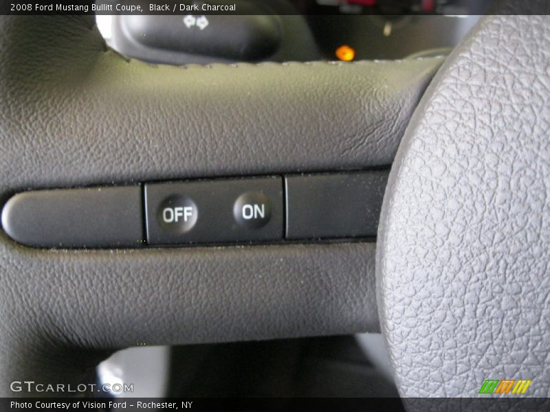 Controls of 2008 Mustang Bullitt Coupe