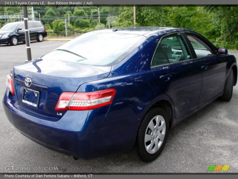 Blue Ribbon Metallic / Ash 2011 Toyota Camry LE
