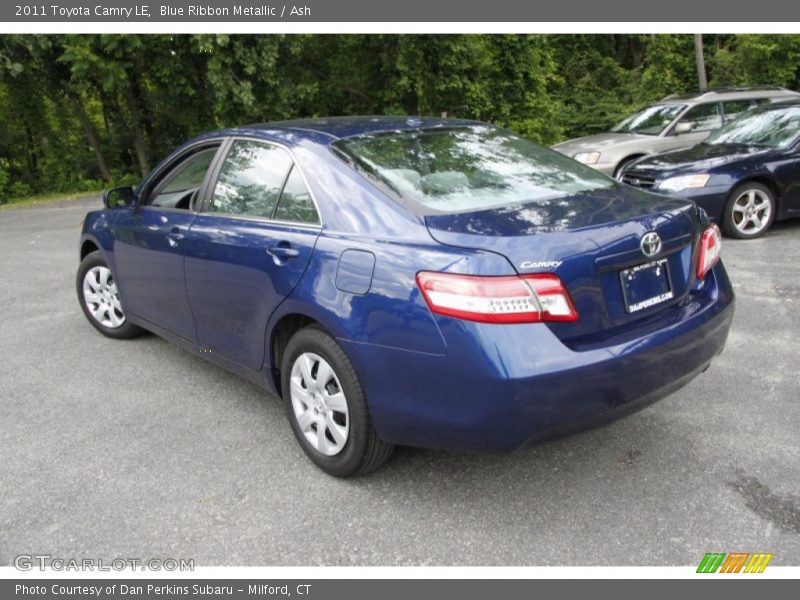 Blue Ribbon Metallic / Ash 2011 Toyota Camry LE