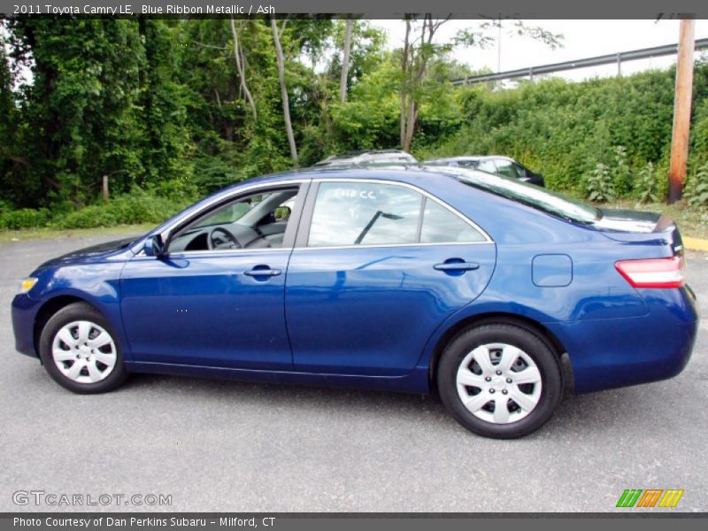 Blue Ribbon Metallic / Ash 2011 Toyota Camry LE