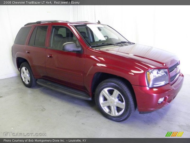 Red Jewel / Ebony 2008 Chevrolet TrailBlazer LT 4x4