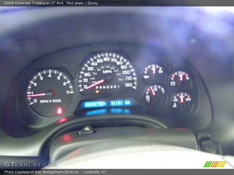 Red Jewel / Ebony 2008 Chevrolet TrailBlazer LT 4x4