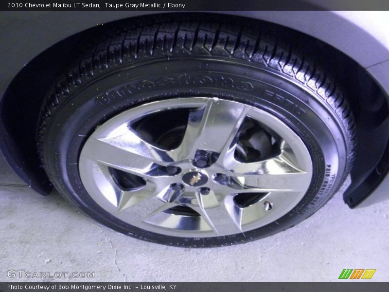 Taupe Gray Metallic / Ebony 2010 Chevrolet Malibu LT Sedan