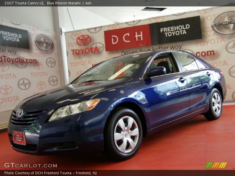 Blue Ribbon Metallic / Ash 2007 Toyota Camry LE