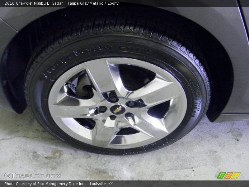Taupe Gray Metallic / Ebony 2010 Chevrolet Malibu LT Sedan