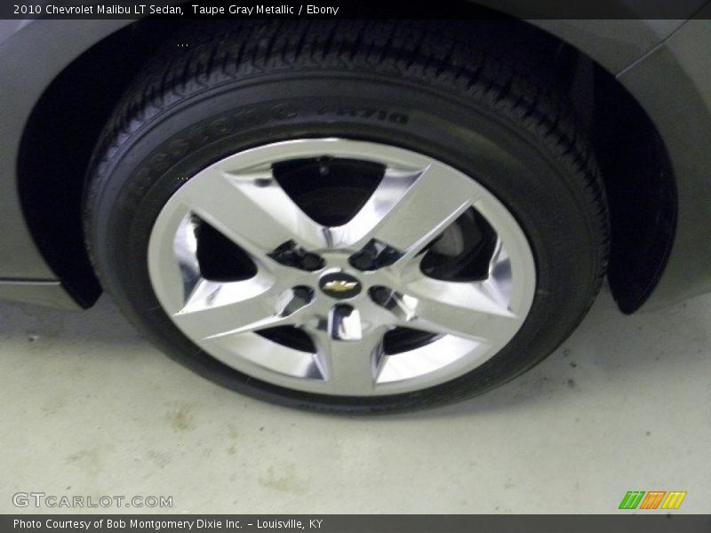 Taupe Gray Metallic / Ebony 2010 Chevrolet Malibu LT Sedan