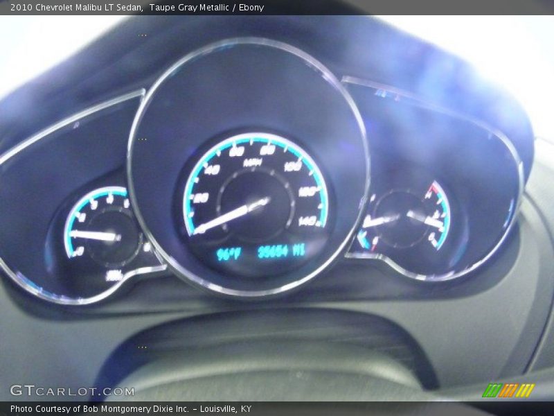 Taupe Gray Metallic / Ebony 2010 Chevrolet Malibu LT Sedan
