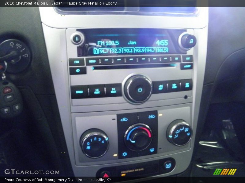 Taupe Gray Metallic / Ebony 2010 Chevrolet Malibu LT Sedan