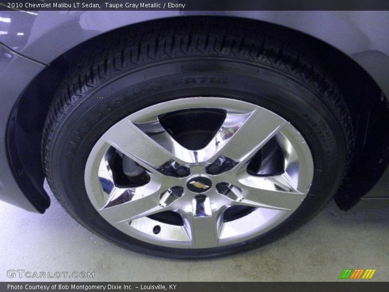 Taupe Gray Metallic / Ebony 2010 Chevrolet Malibu LT Sedan