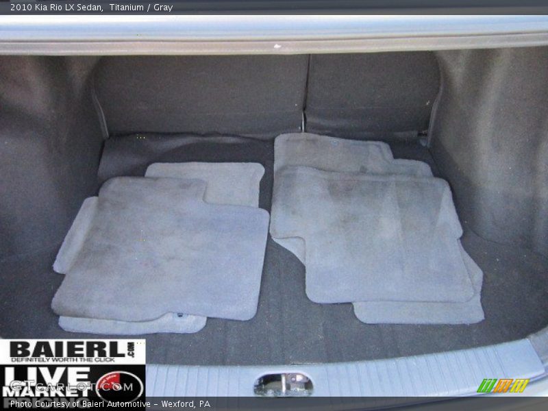 Titanium / Gray 2010 Kia Rio LX Sedan