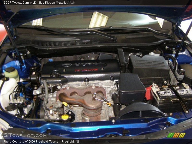 Blue Ribbon Metallic / Ash 2007 Toyota Camry LE