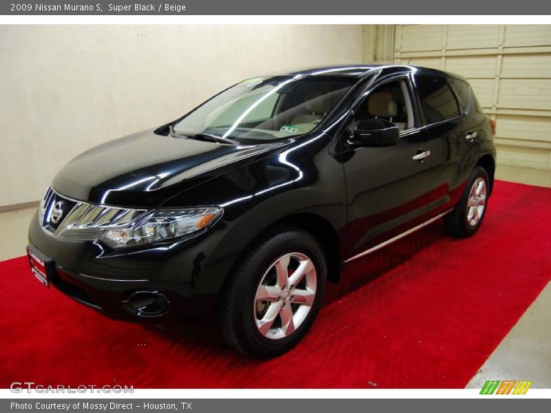 Super Black / Beige 2009 Nissan Murano S